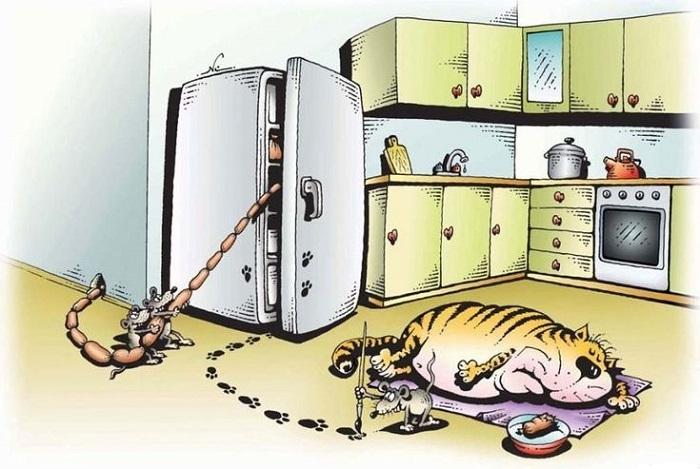 анекдоты про холодильник